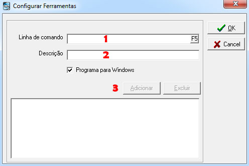 Utilitários - Configurar Ferramentas