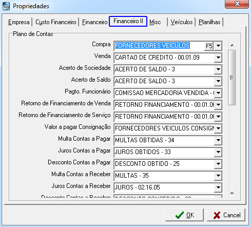 Propriedades - Financeiro II